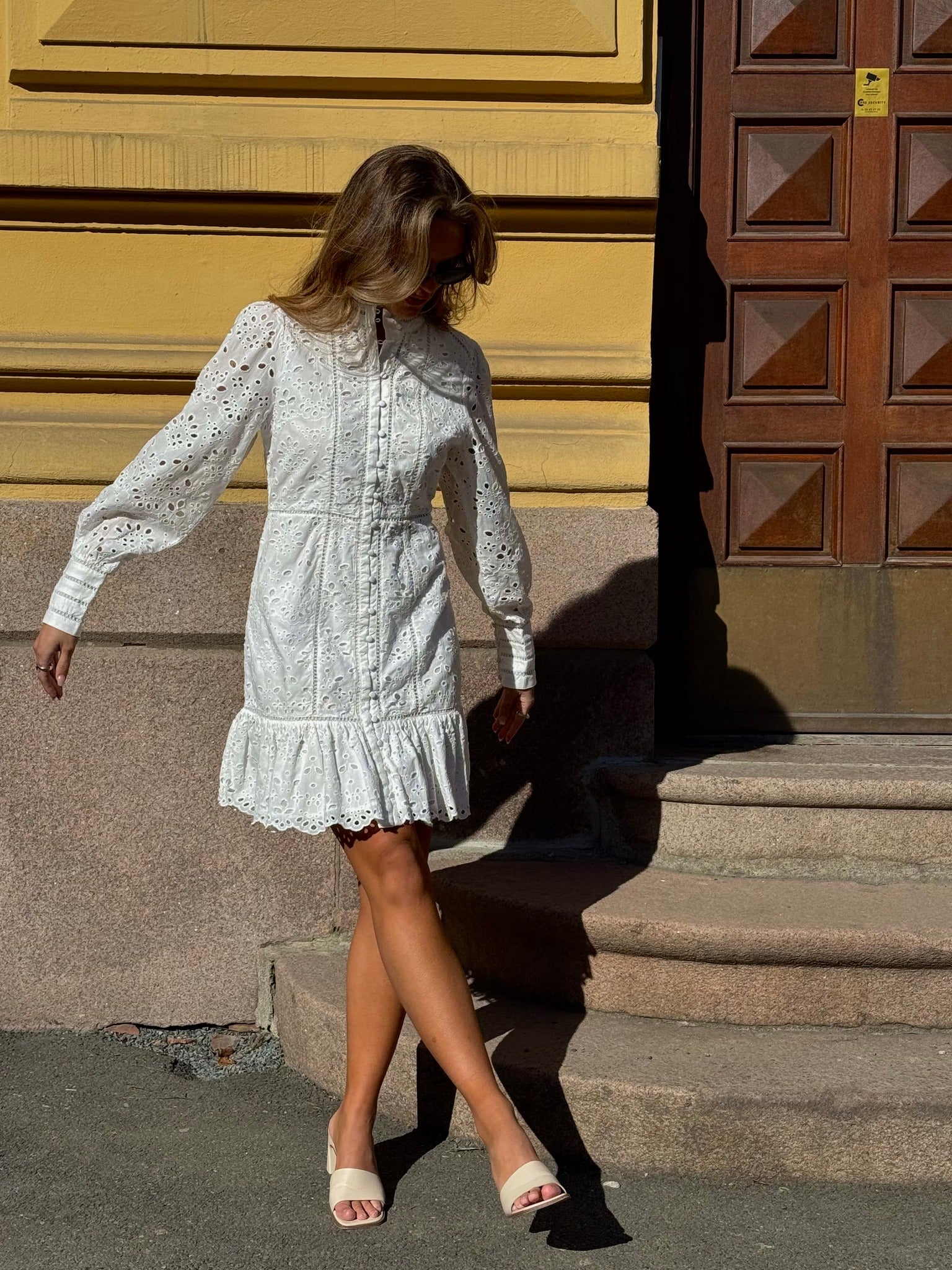 YASALESSIA Short Dress - Star White